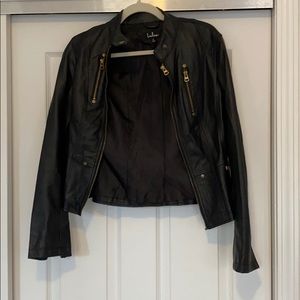 Faux Leather Jacket
